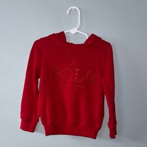 Polo by Ralph Lauren Red Kids Hoodie Sweatshirt